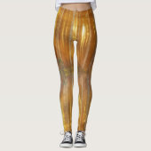 Leggings Scène de la forêt de Misty (Devant)