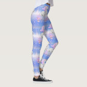 Leggings Scène de la forêt Princesse Unicorn (Droite)