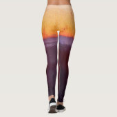 Leggings Scène de la plage de Floride (Dos)