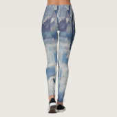 Leggings Scène de neige (Dos)