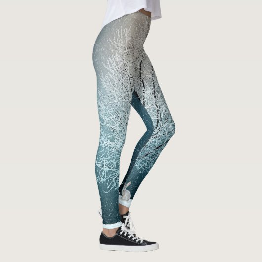 Leggings Scène hivernale (Droite)
