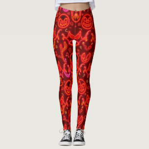 Leggings Scène nocturne d'Halloween en Nuit éffrayante de N