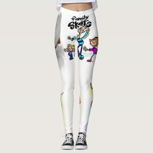 leggings schaatsen (Voorkant)