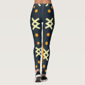 Leggings Schawl Design : Carré indien Batik. (Dos)