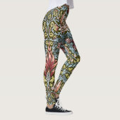 Leggings Schéma floral William Morris Snakeshead (Droite)