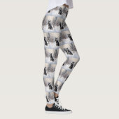 Leggings Schnauzer Miniature Laisser neiger Noël (Droite)
