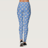 Leggings Schnauzer Silhouette Hearts (Dos)