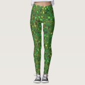 Leggings Sci-Fi verts (Devant)