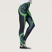 Leggings Science de l'identification des empreintes digital (Droite)