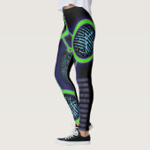 Leggings Science de l'identification des empreintes digital (Gauche)