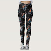 Leggings Science des chats spatiaux (Devant)