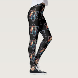 Leggings Science des chats spatiaux