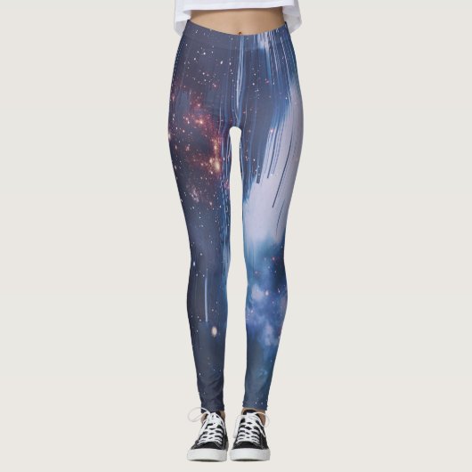 Leggings Scintillement peu d'étoiles (Devant)