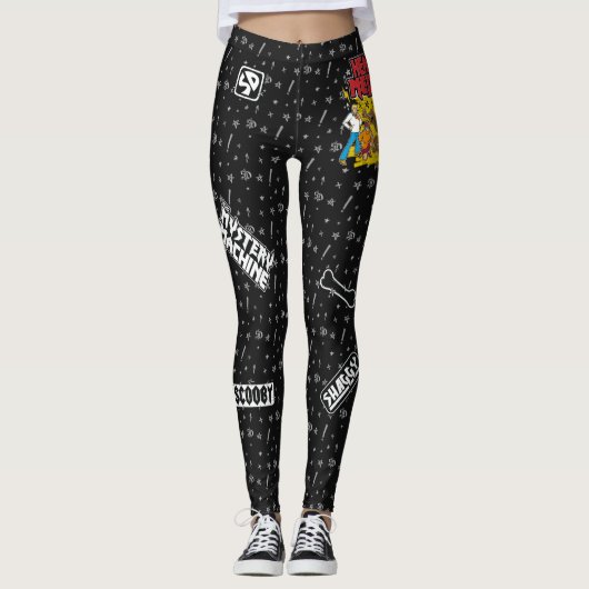 Leggings Scooby-Doo | Graphique "Lourde Médaille" (Devant)