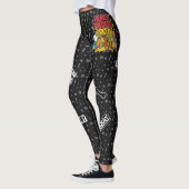 Leggings Scooby-Doo | Graphique "Lourde Médaille" (Gauche)