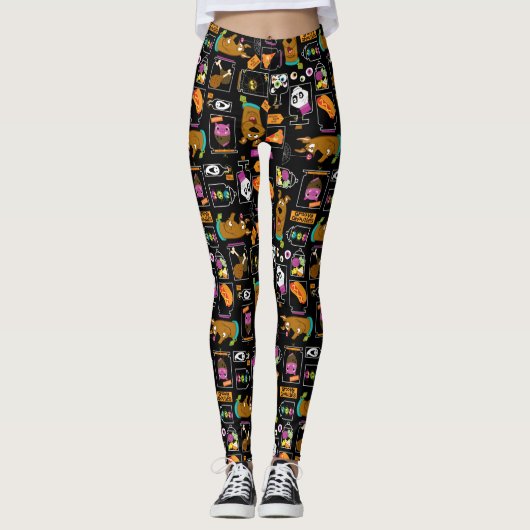 Leggings Scooby-Doo | Halloween Scooby-Doo Motif (Devant)