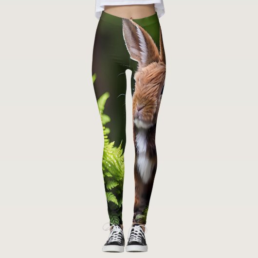 Leggings "Scooby le lapin nain : Une petite balle de joie" (Devant)