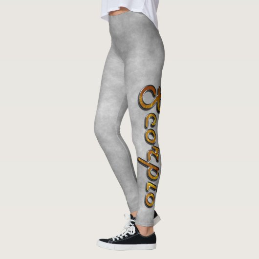 Leggings Scorpio in Topaz Gemstone (Gauche)