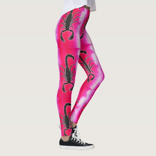 Leggings scorpio rose (Droite)