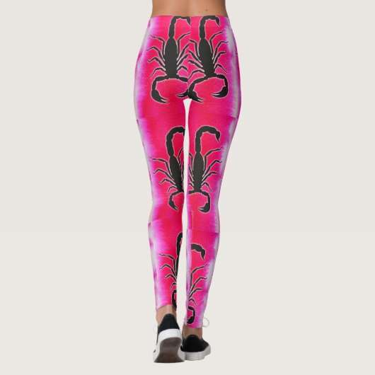 Leggings scorpio rose (Dos)