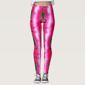 Leggings scorpio rose (Devant)