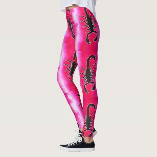 Leggings scorpio rose (Gauche)