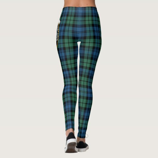 Leggings Scotstee Clan Campbell Ancienne Crest Tartan Women (Dos)