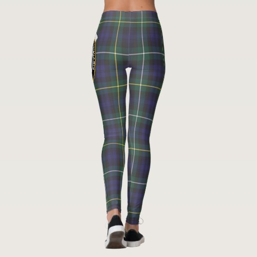 Leggings Scotstee Clan Campbell Argyll Modern Crest Tartan (Dos)