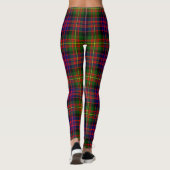 Leggings Scotstee Clan Carnegie Moderne Tartan Femmes Legin (Dos)