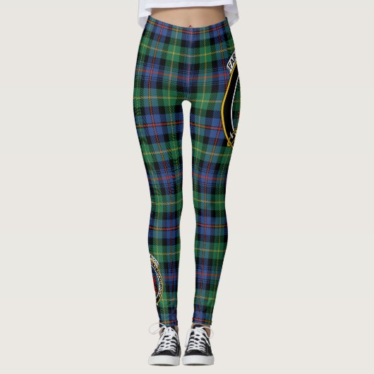 Leggings Scotstee Clan Farquharson Ancienne Crest Tartan (Devant)