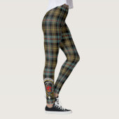 Leggings Scotstee Clan Farquharson Patiné Crest Tartan (Droite)