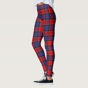 Leggings Scotstee Clan Graham de Menteith Red Tartan Women