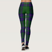 Leggings Scotstee Clan Lockhart Moderne Tartan Femmes Legin (Dos)