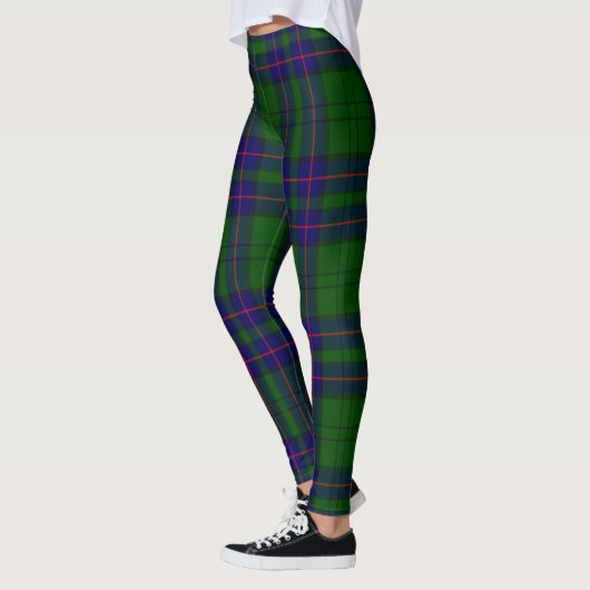 Leggings Scotstee Clan Lockhart Moderne Tartan Femmes Legin (Gauche)