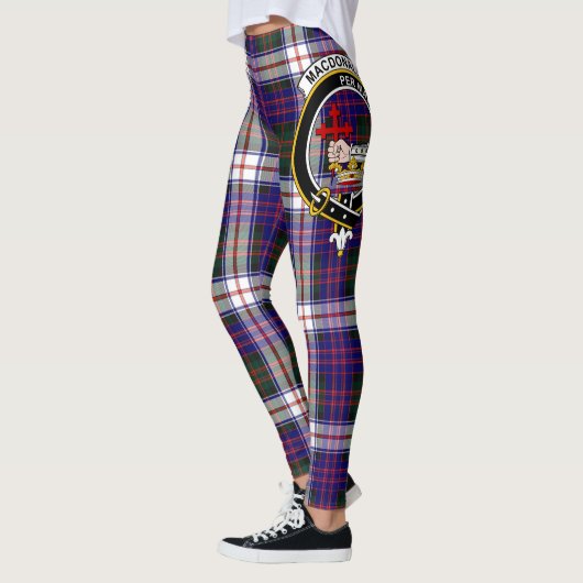 Leggings Scotstee Clan MacDonald robe moderne Crest Tartan  (Gauche)