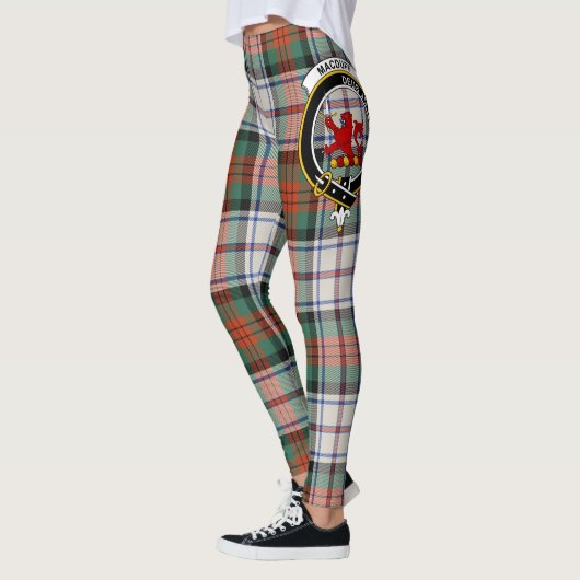 Leggings Scotstee Clan MacDuff Robe antique Crest Tartan (Gauche)