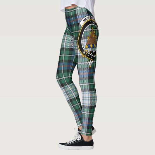 Leggings Scotstee Clan MacKenzie robe Crest antique Tartan (Gauche)