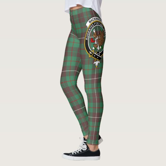Leggings Scotstee Clan MacKinnon Chasse Ancienne Crest (Gauche)