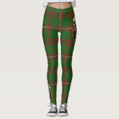 Leggings Scotstee Clan MacKinnon Chasse Crest moderne Tarta (Devant)