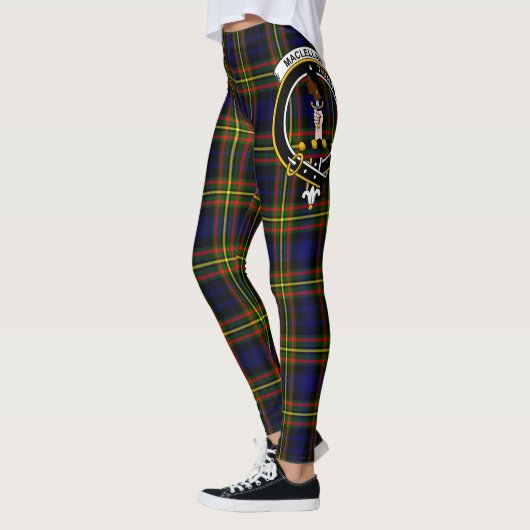 Leggings Scotstee Clan MacLellan Moderne Crest Tartan Femme (Gauche)