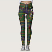 Leggings Scotstee Clan MacMillan Chasse ModernCrest Tartan (Devant)