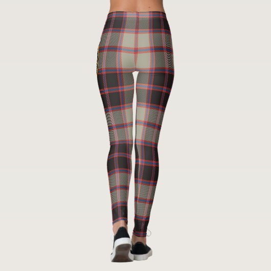 Leggings Scotstee Clan MacPherson Hunting Ancient Crest (Dos)