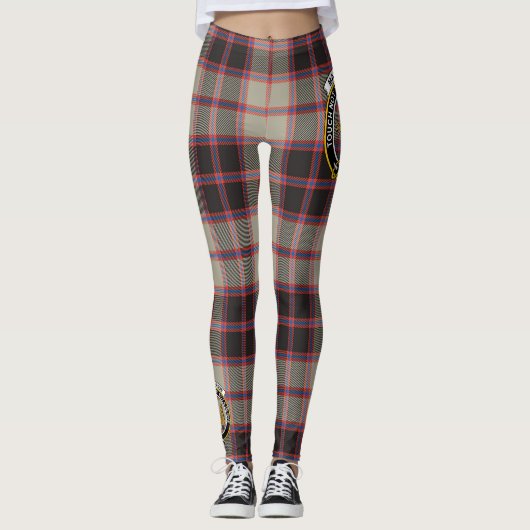 Leggings Scotstee Clan MacPherson Hunting Ancient Crest (Devant)