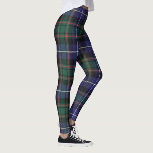 Leggings Scotstee Clan MacRae Chasse Tartan antique moderne (Droite)