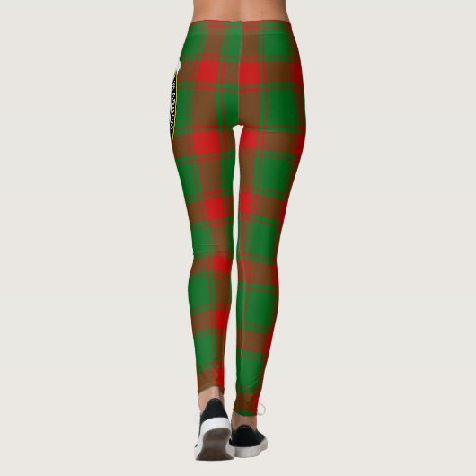 Leggings Scotstee Clan Middleton Crest Tartan Femmes Leging (Dos)