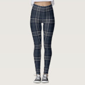 Leggings Scotstee Clan Navy Robe Formelle Tartan Ancien (Devant)