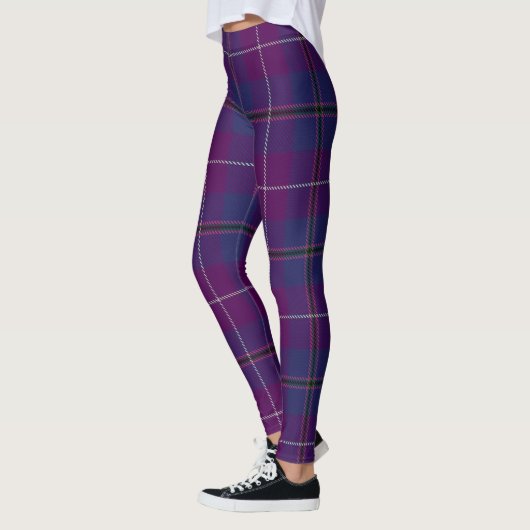 Leggings Scotstee Clan Pride Des Femmes Tartan Glencoe (Gauche)