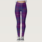 Leggings Scotstee Clan Pride Des Femmes Tartan Glencoe (Devant)