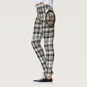 Leggings Scotstee Clan Scott Black White Ancienne Crest (Gauche)