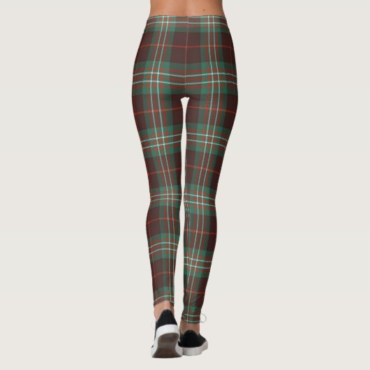 Leggings Scotstee Clan Scott Brown Tartan Femmes (Dos)
